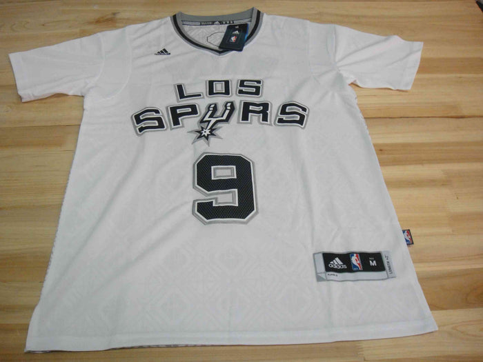 Men 9 Tony Parker Jersey Grey San Antonio Spurs Swingman Fanatics
