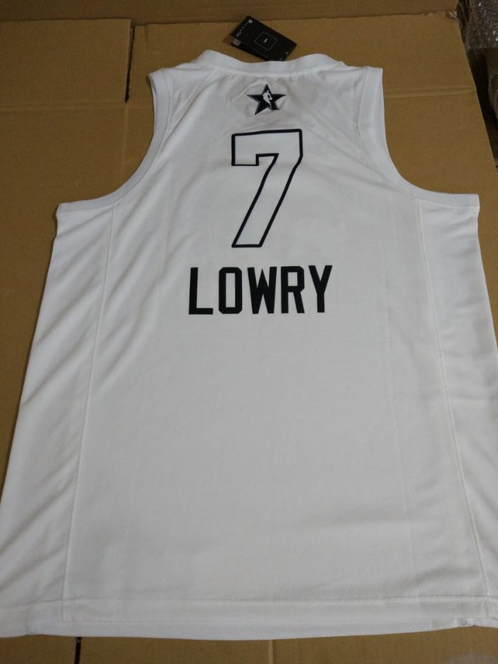 All Star Men 7 Kyle Lowry Jersey White Stephen Raptors Fanatics