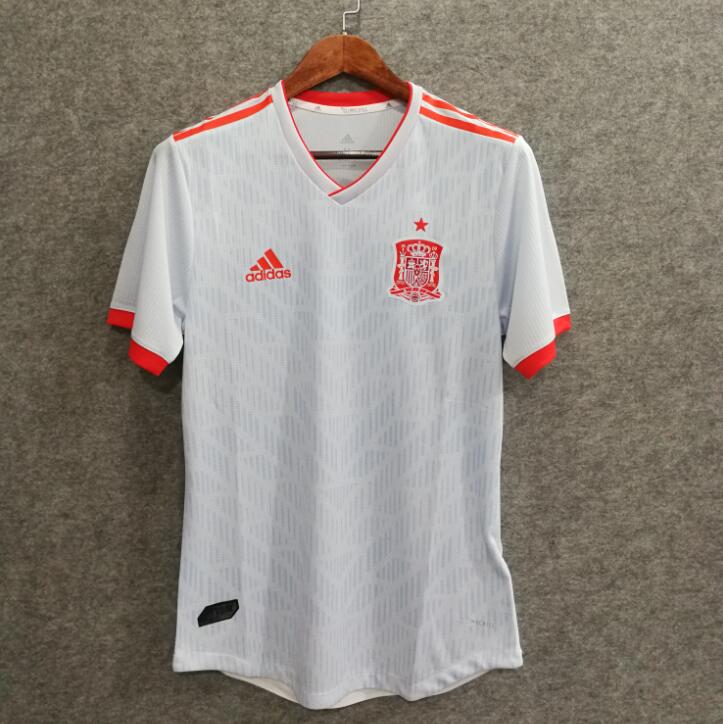 2018 Men Spain Jersey Stadium Away Soccer Jersey World Cup Jersey Player